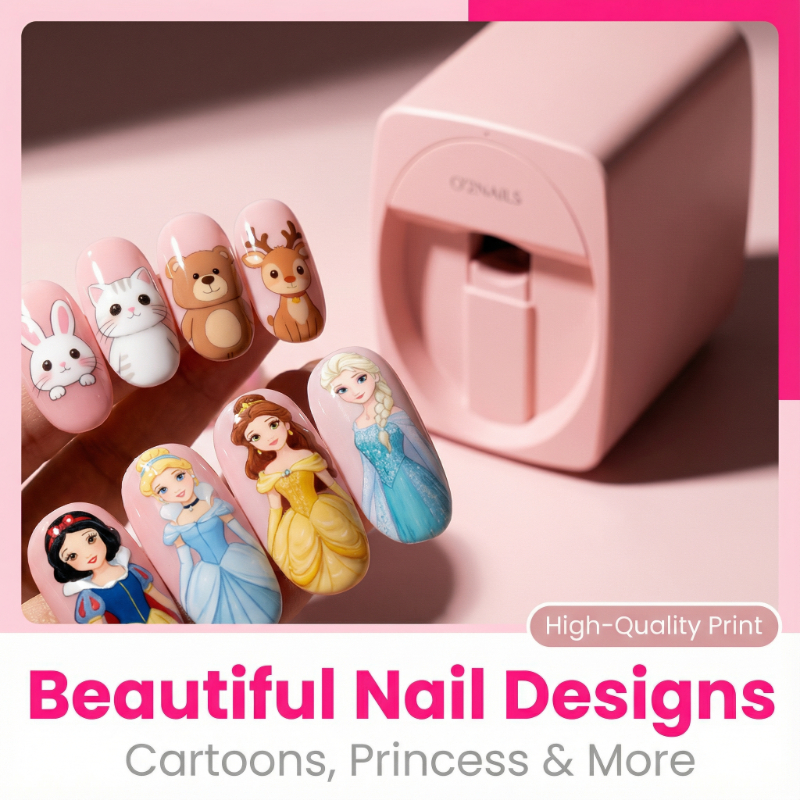 3D Printing House Machine - Portable 3D Nail Art Printer Smart
