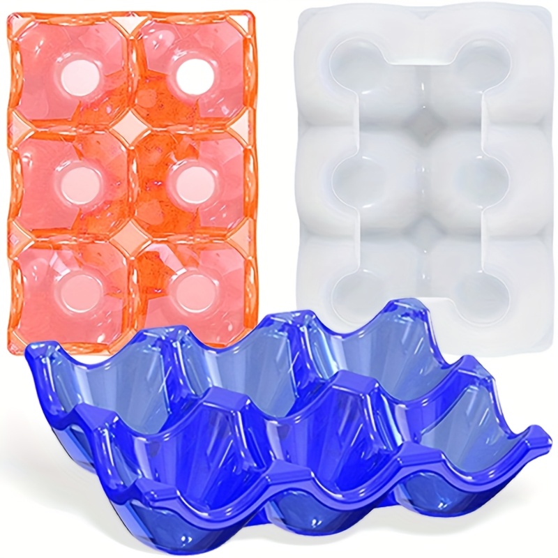3D Printing Egg - Silicone Molds for Egg Tray Storage