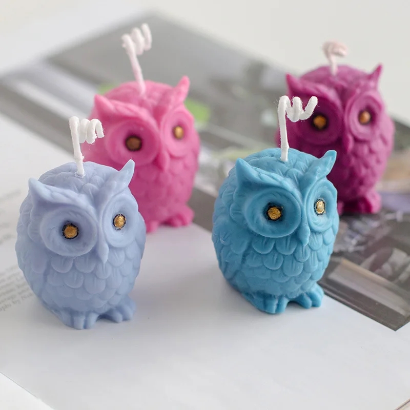 3D Owl Silicone Candle Mold Cu - 3D Printing Concrete review and price