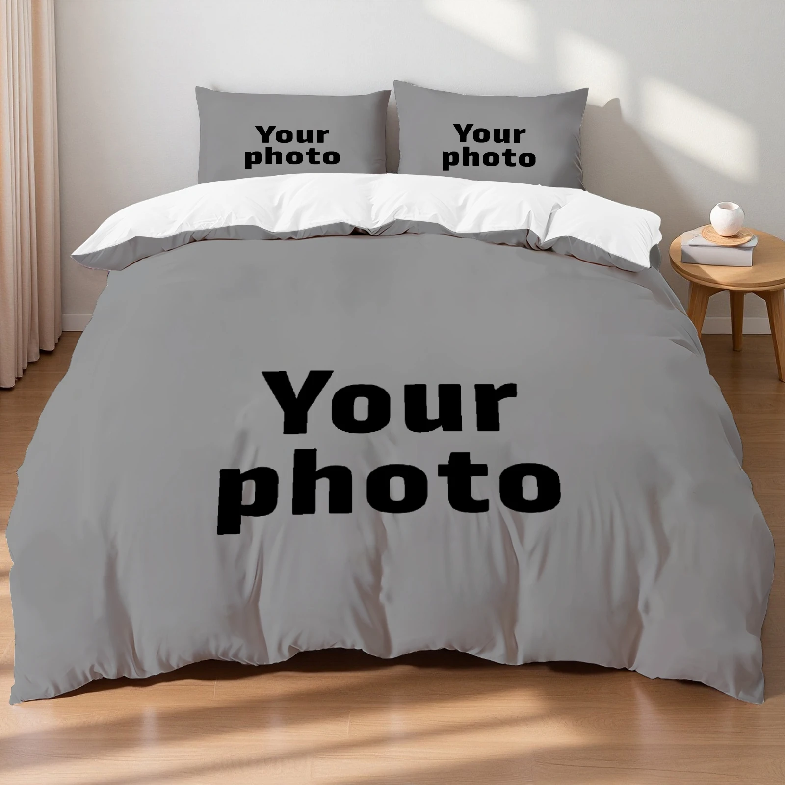 Custom Photo Bedding Set 3D Pr - 3D Printing Foto review and price