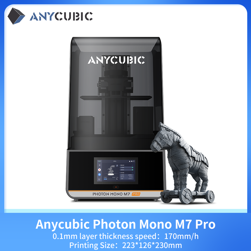 ANYCUBIC Photon Mono M7 Pro UV - 3D Printing House Machine review and price