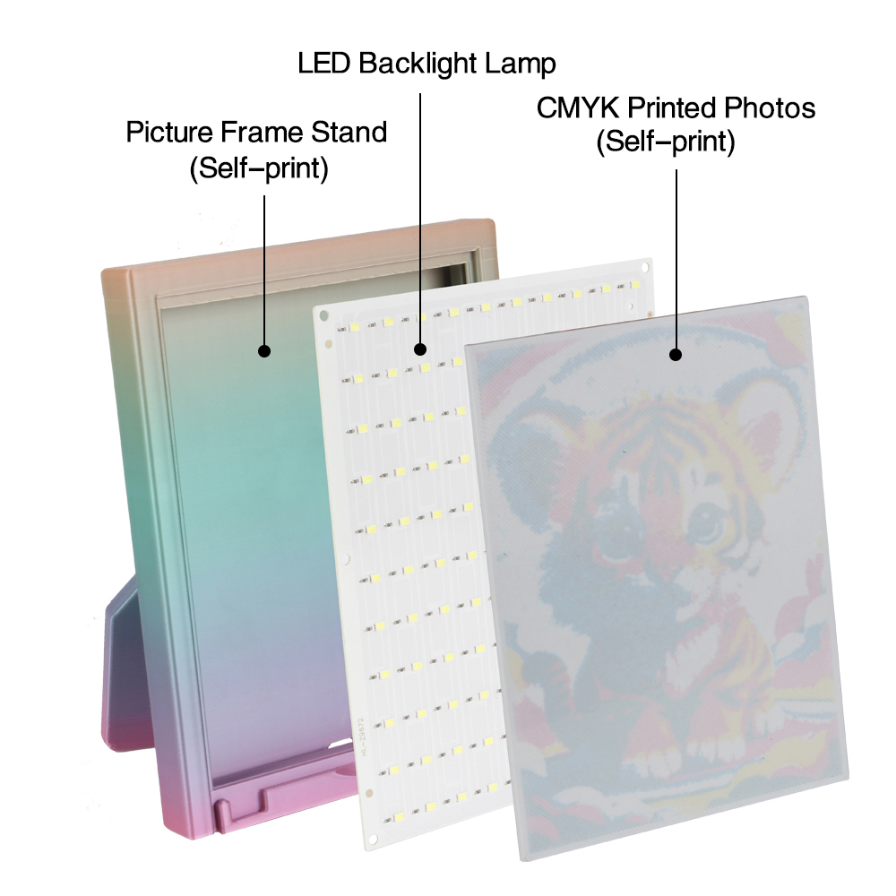 For Bambu Lab Lithophane Led P - 3D Printing Foto review and price