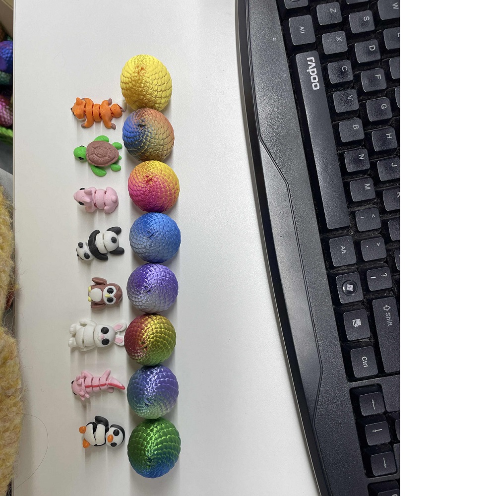 1Set 3D Printed Dragon Eggs wi - 3D Printing Egg review and price