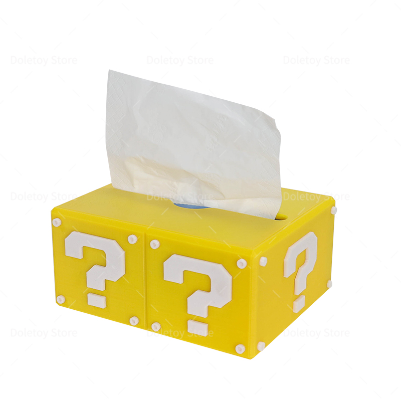 Question Mark Block Tissue Box - 3D Printing Question review and price