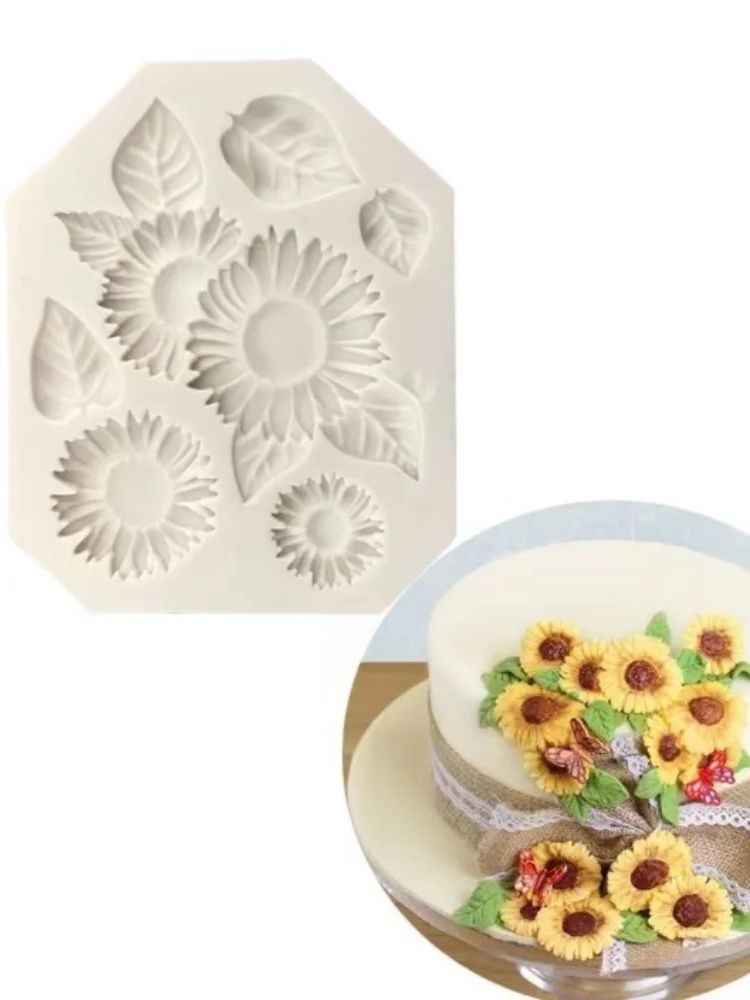 3D Sunflower Candle Mold Silic - 3D Printing Concrete review and price