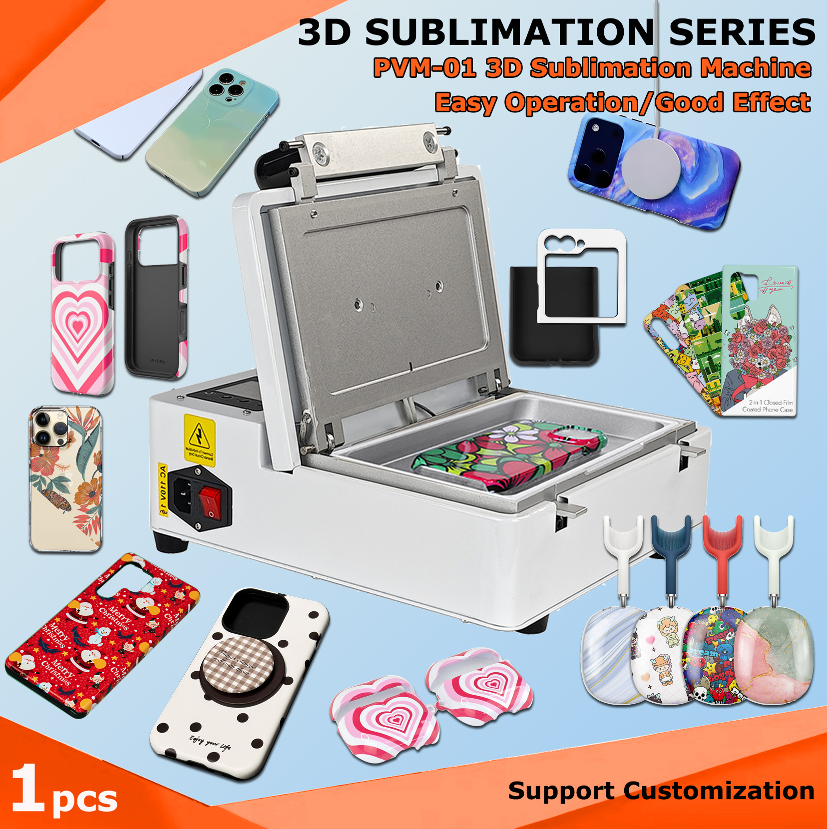 Fonlyu PVM-01 3D Subliamtion H - 3D Printing Iphone review and price