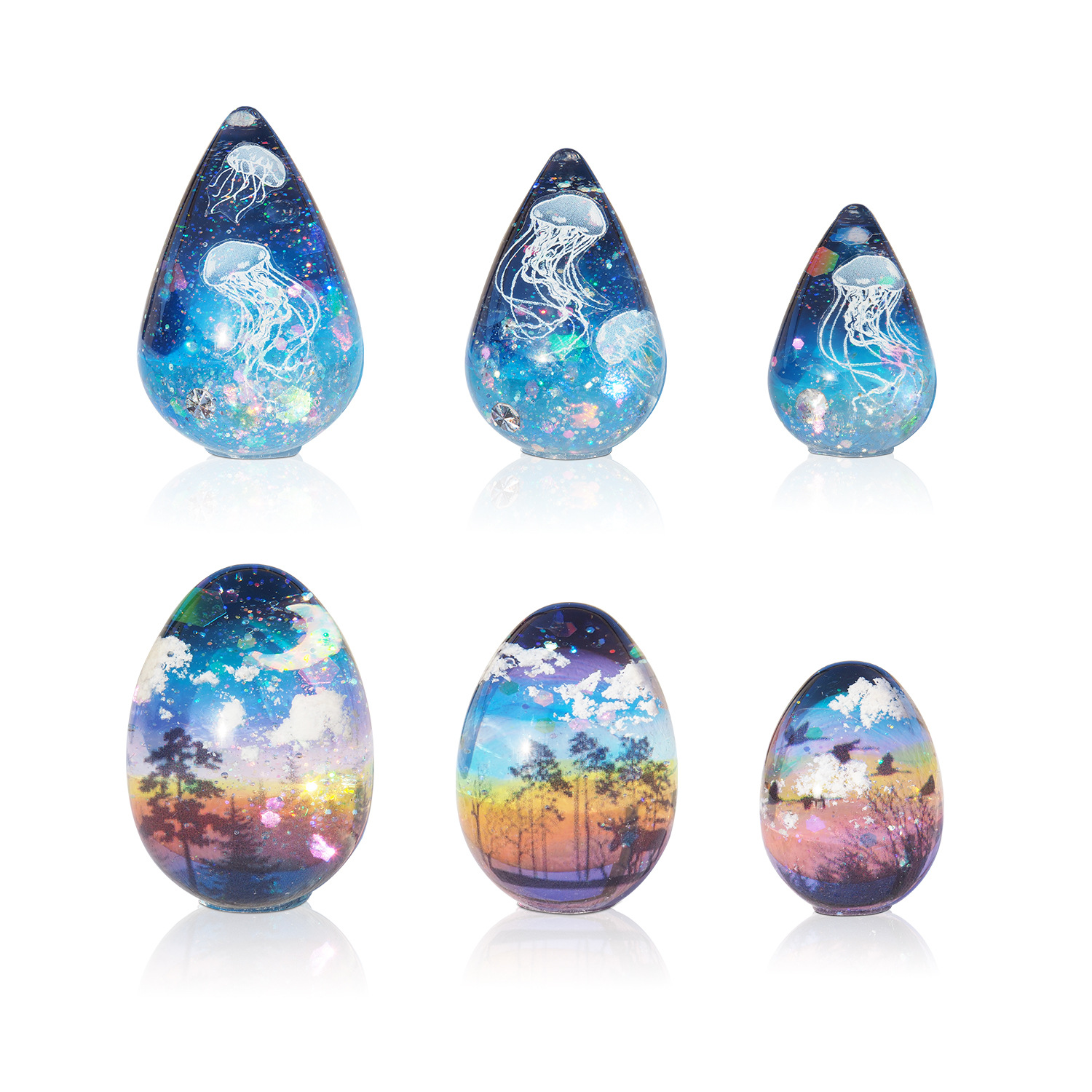 Epoxy Resin Moulds Resin Ornam - 3D Printing Egg review and price