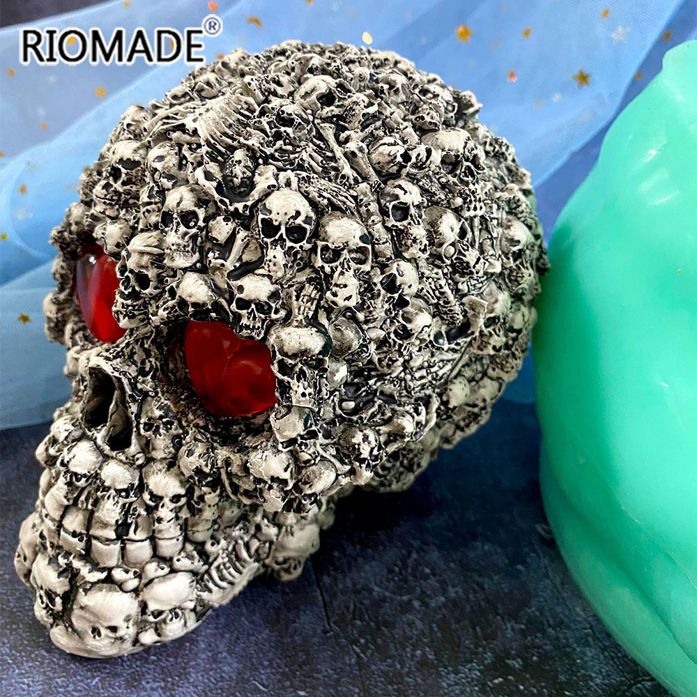 3D Skull Silicone Mold Big Siz - 3D Printing Concrete review and price