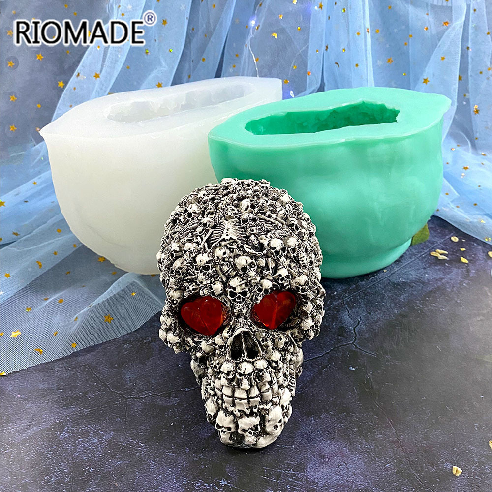 3D Skull Silicone Mold Big Siz - 3D Printing Concrete review and price