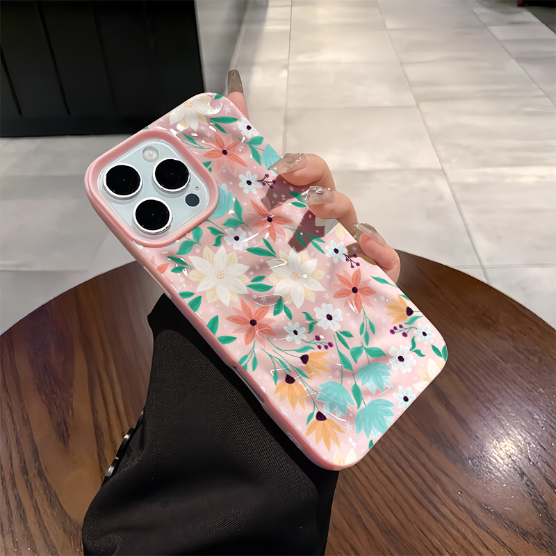 Leaves Flower Print Phone Case - 3D Printing Iphone review and price