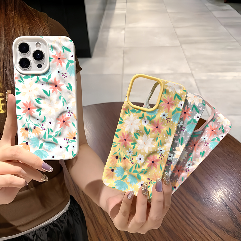 Leaves Flower Print Phone Case - 3D Printing Iphone review and price