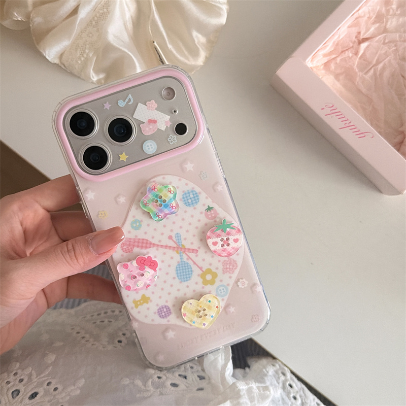 Kawaii Strawberry Print Phone  - 3D Printing Iphone review and price