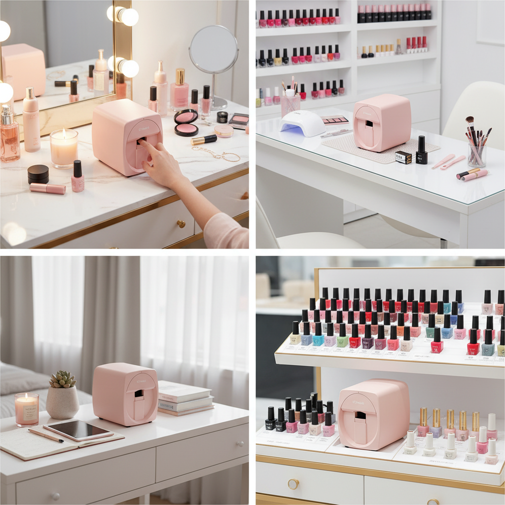Portable 3D Nail Art Printer S - 3D Printing House Machine review and price