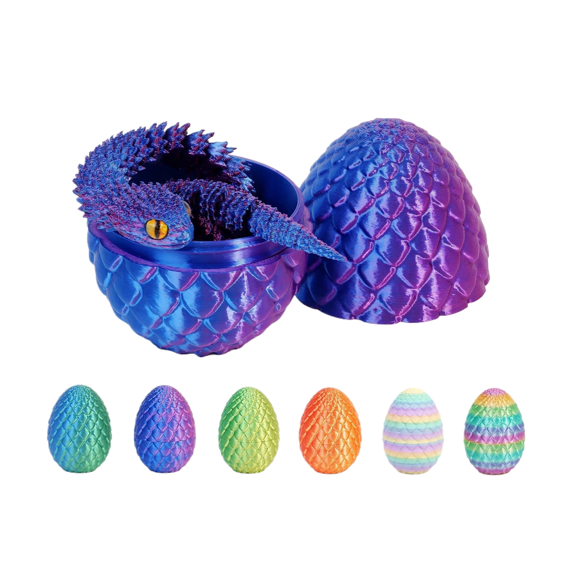 3D Printed Viper Snake Model w - 3D Printing Egg review and price