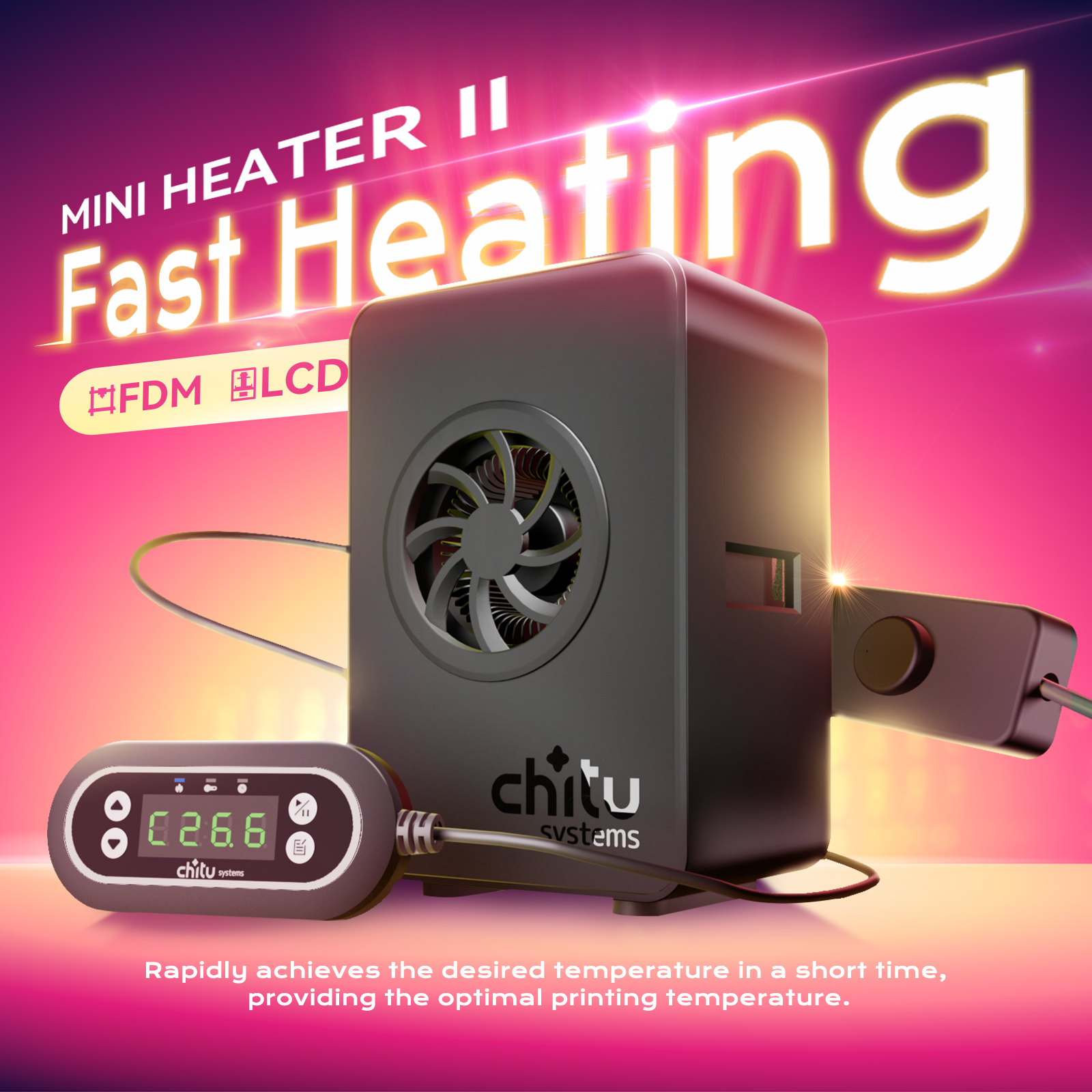 Chitu Systems H2 Mini Heater N - 3D Printing House Machine review and price