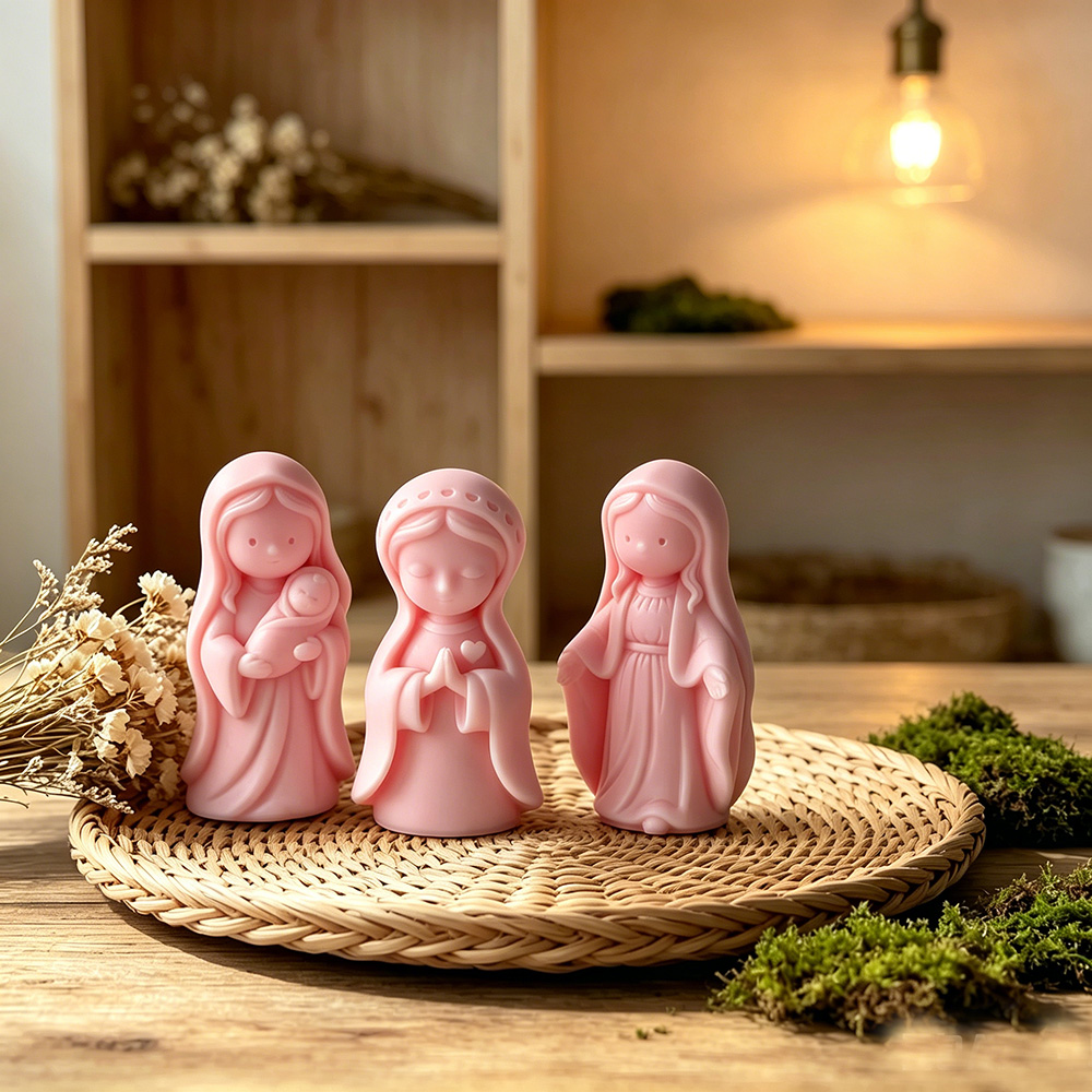 3D Praying Girl Silicone Mold  - 3D Printing Concrete review and price