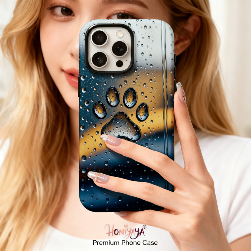 2 in 1 Paw Print Phone Case Fo - 3D Printing Iphone review and price