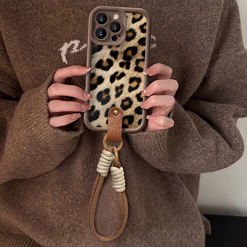 Brown Textured Leopard Print L - 3D Printing Iphone review and price