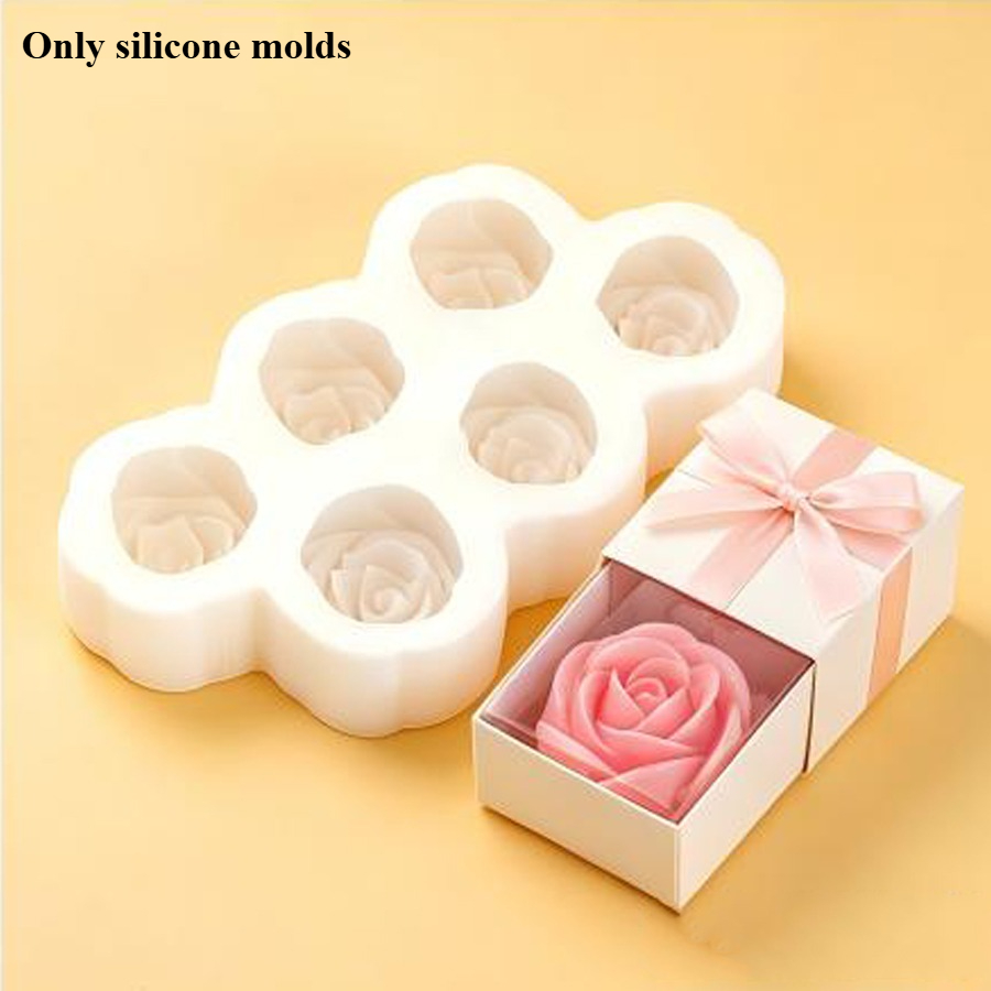 6pcs Set of Rose Flower Silico - 3D Printing Concrete review and price