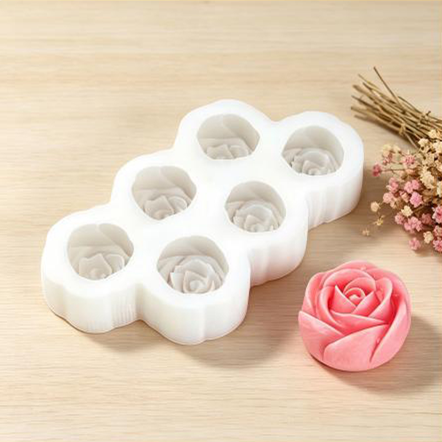 6pcs Set of Rose Flower Silico - 3D Printing Concrete review and price