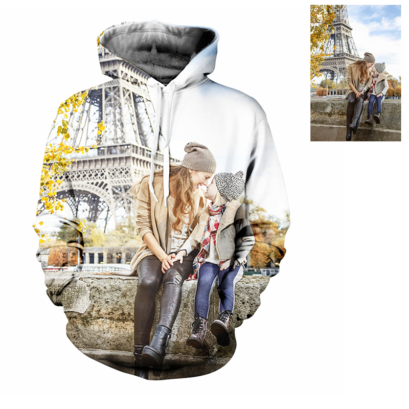 Custom 3D Print Hoodie For Men - 3D Printing Foto review and price