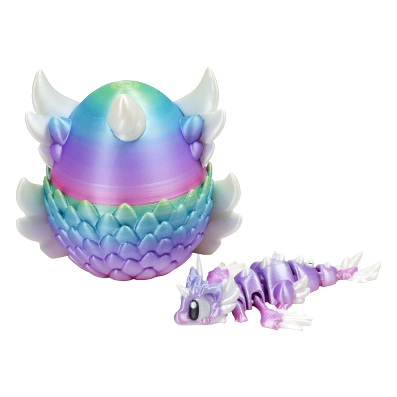 Gradient 3D Printed Dragon Egg - 3D Printing Egg review and price