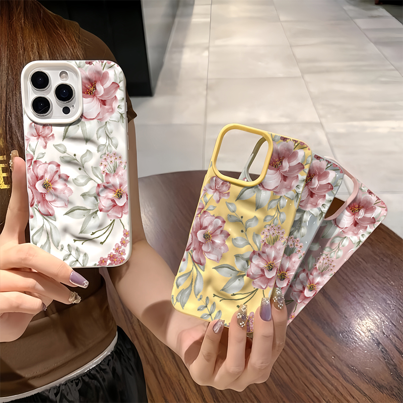 Luxury Flower Print Case For i - 3D Printing Iphone review and price