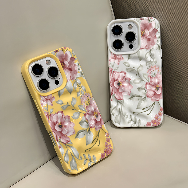 Luxury Flower Print Case For i - 3D Printing Iphone review and price