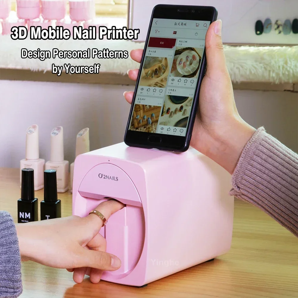 Smart Nail Printer 3D Portable - 3D Printing House Machine review and price