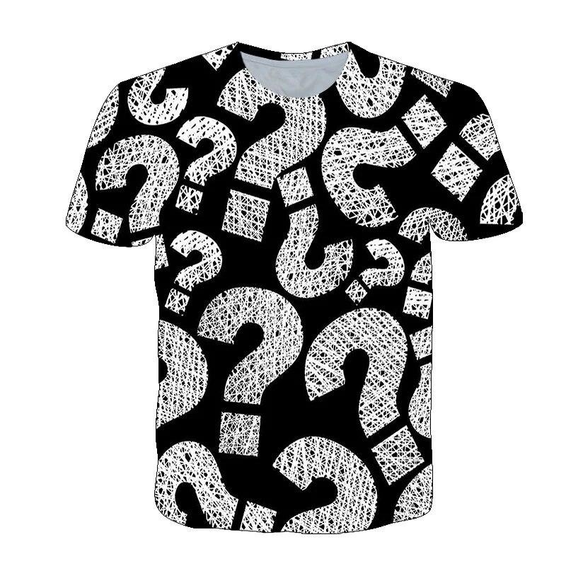 Fun Question Mark T Shirt For  - 3D Printing Question review and price