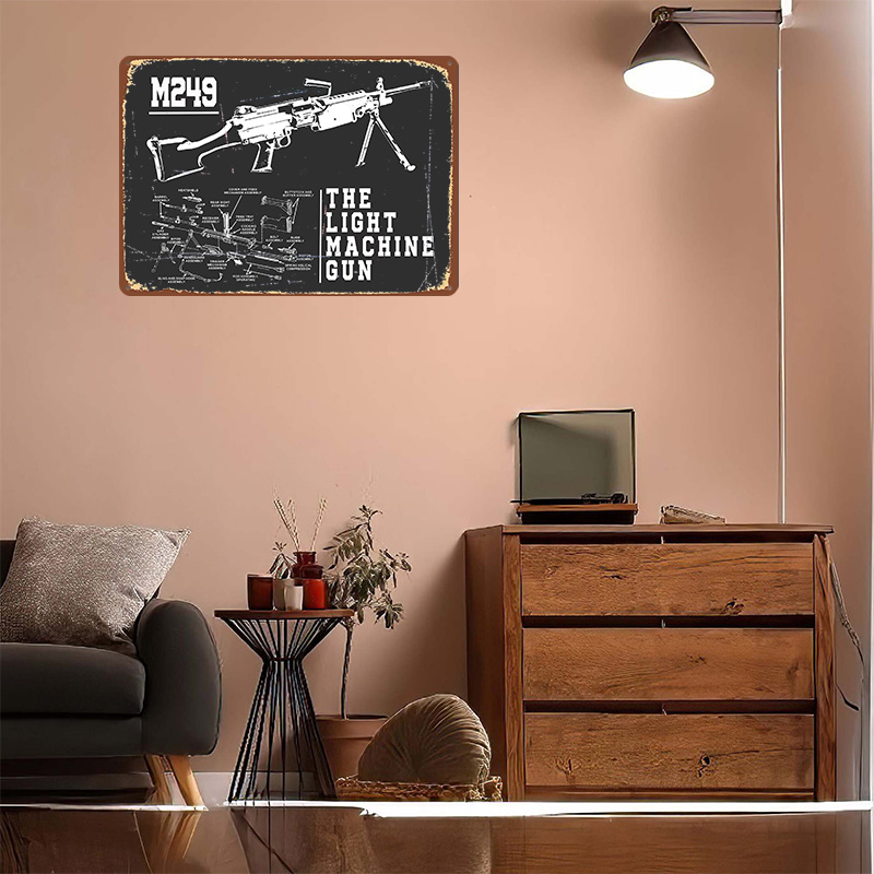 M249 The Light Machine Gun 3D  - 3D Printing House Machine review and price