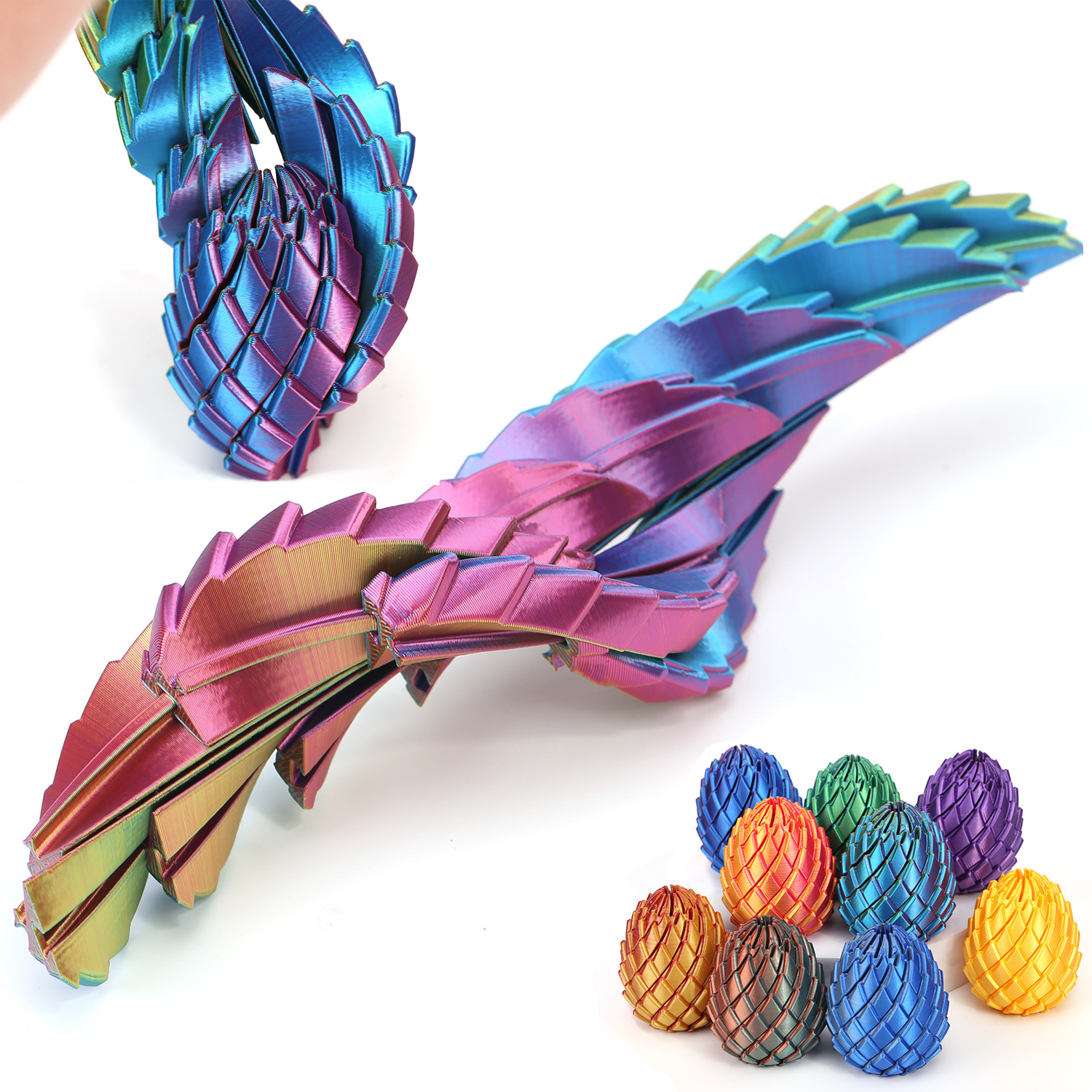 7CM 3D Printed Dragon Egg Stre - 3D Printing Egg review and price