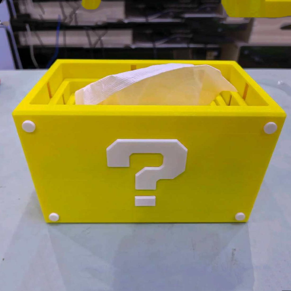 3D Printed Question Tissue Box - 3D Printing Question review and price