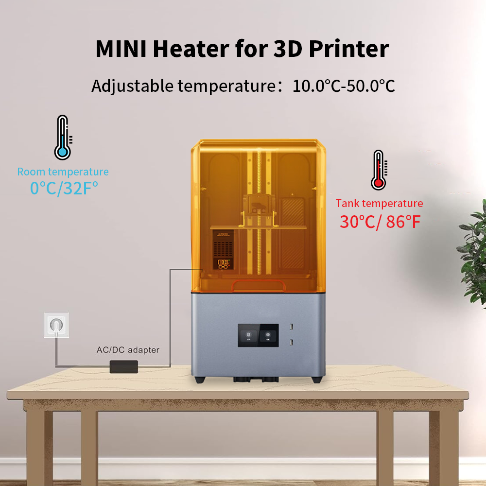 Mini Heater for ELEGOO,ANYCUBI - 3D Printing House Machine review and price