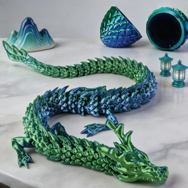 3D Printed Chinese Dragon Egg  - 3D Printing Egg review and price