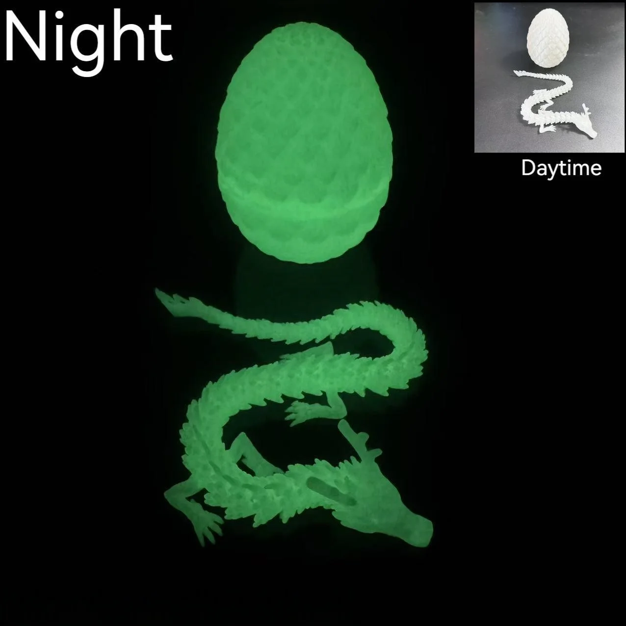 3D Printed Chinese Dragon Egg  - 3D Printing Egg review and price