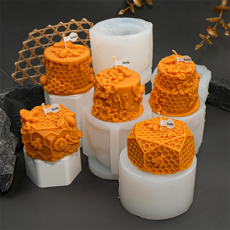 3D Honeycomb Cake Bee Silicone - 3D Printing Concrete review and price