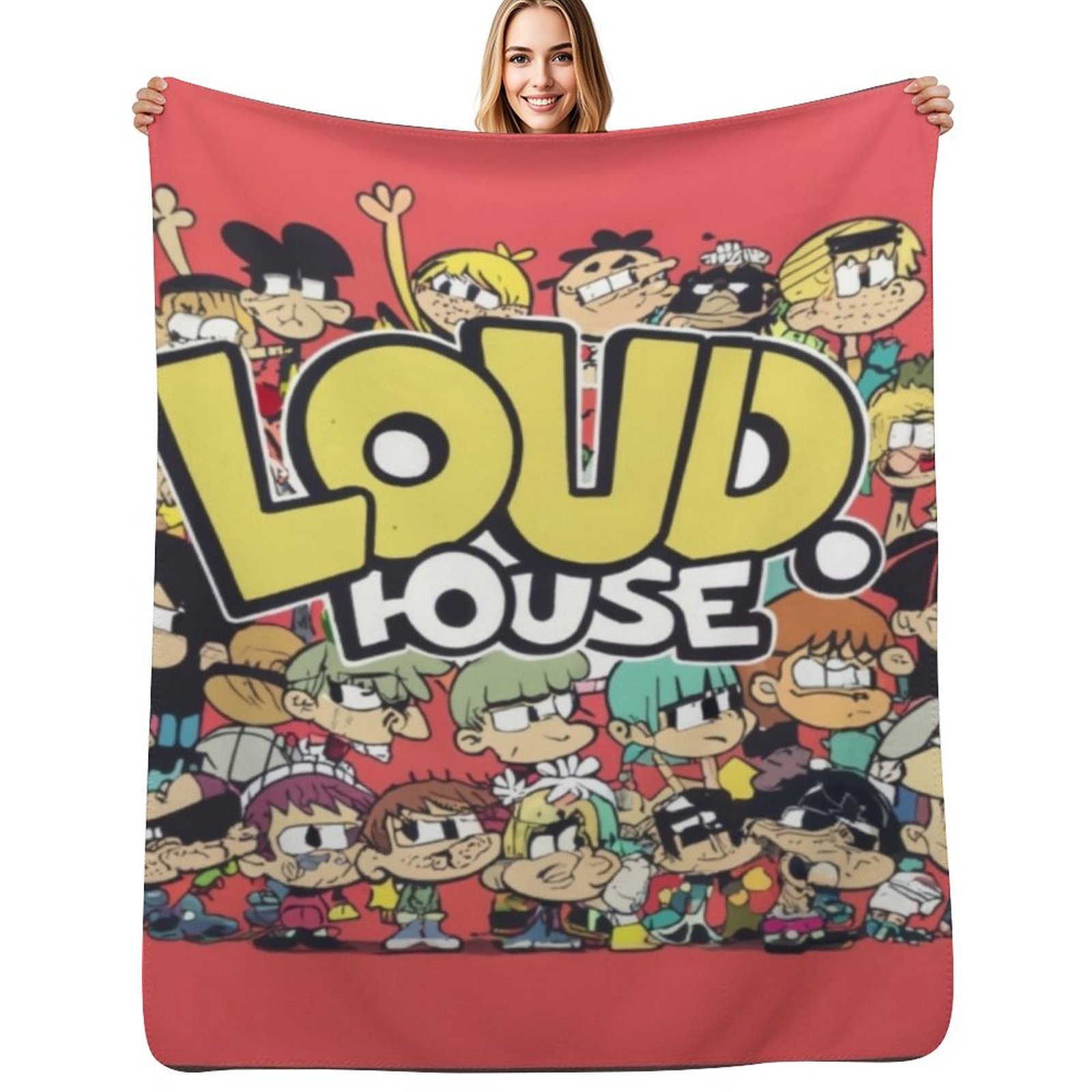 Loud House Throw Blanket Machi - 3D Printing House Machine review and price