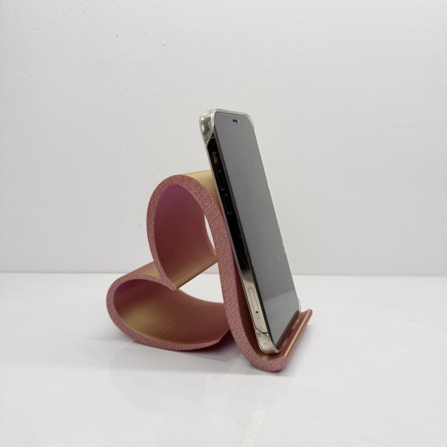 1pc Heart-Shaped Phone Stand,  - 3D Printing Iphone review and price