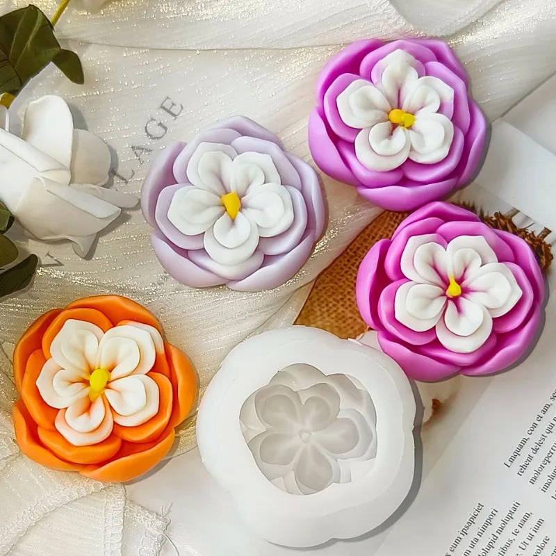 6cm Rose Flower Candle Silicon - 3D Printing Concrete review and price
