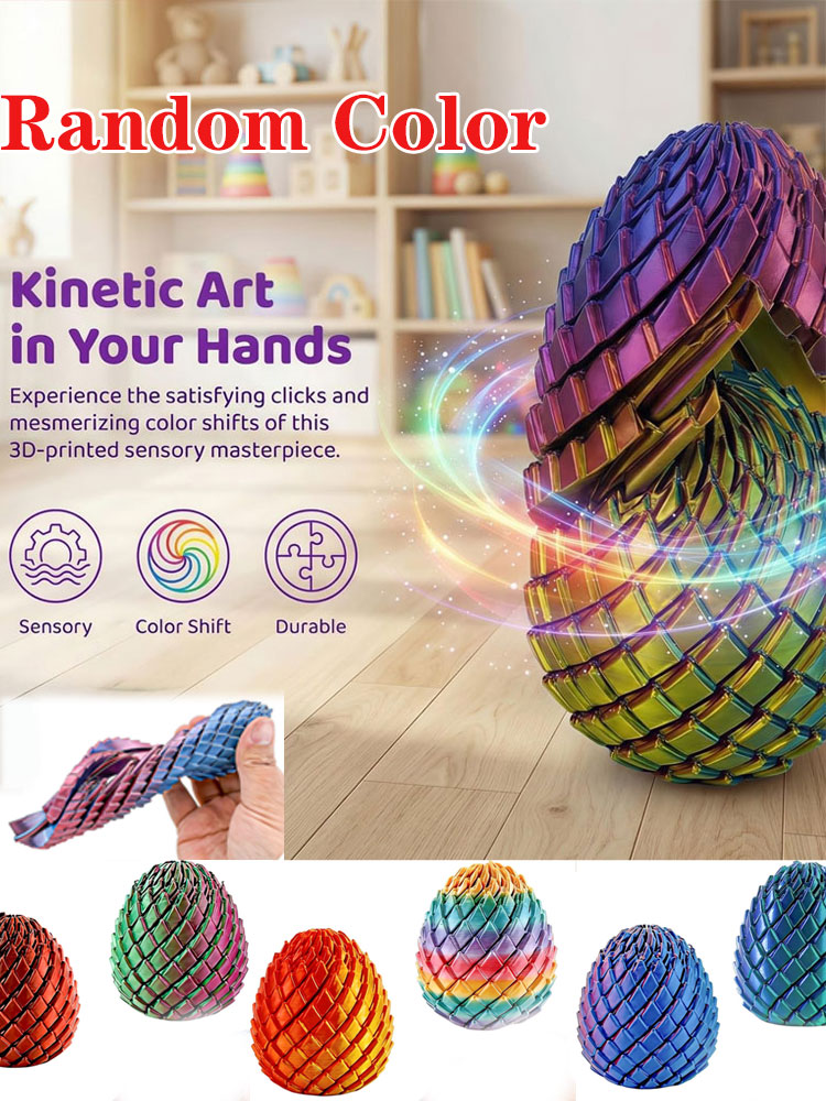 3D Printed Twisted Dragon Egg  - 3D Printing Egg review and price