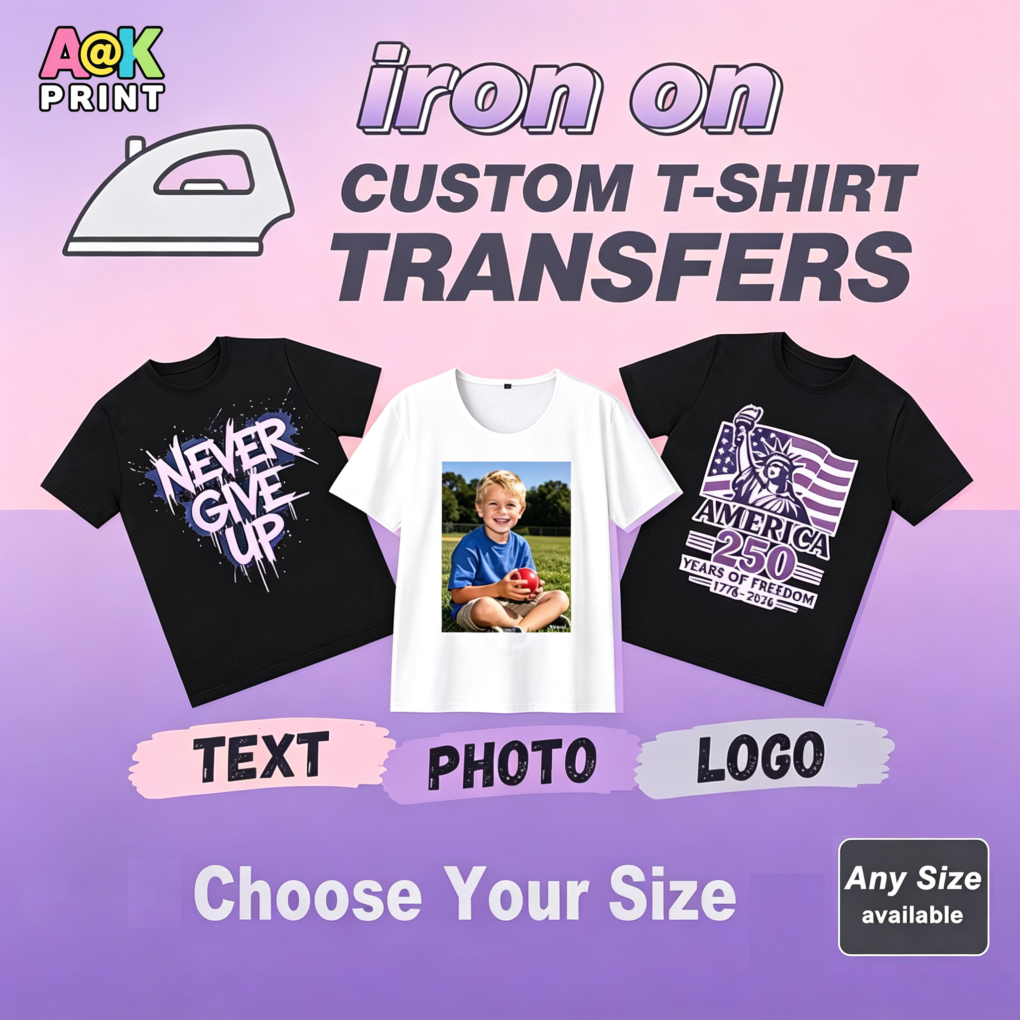 Custom Logo Or Photos Heat Tra - 3D Printing Foto review and price