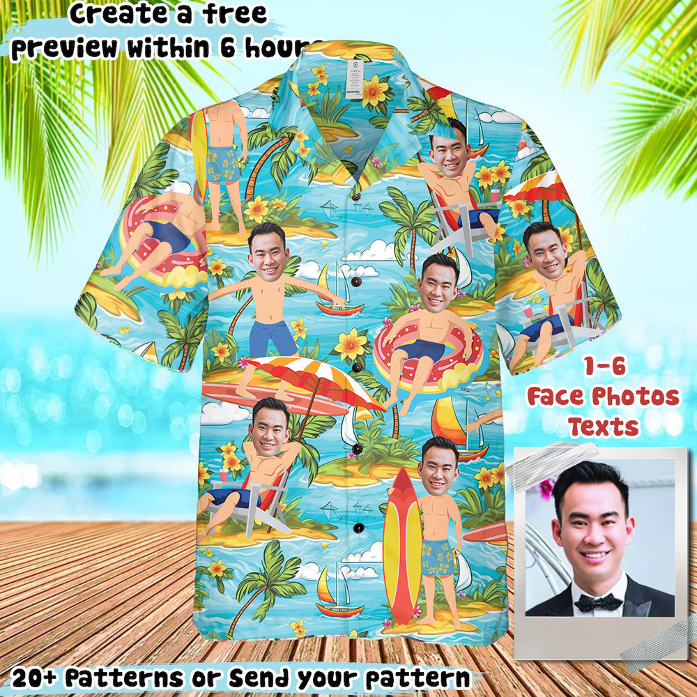 Personalized Photo Hawaiian Ca - 3D Printing Foto review and price