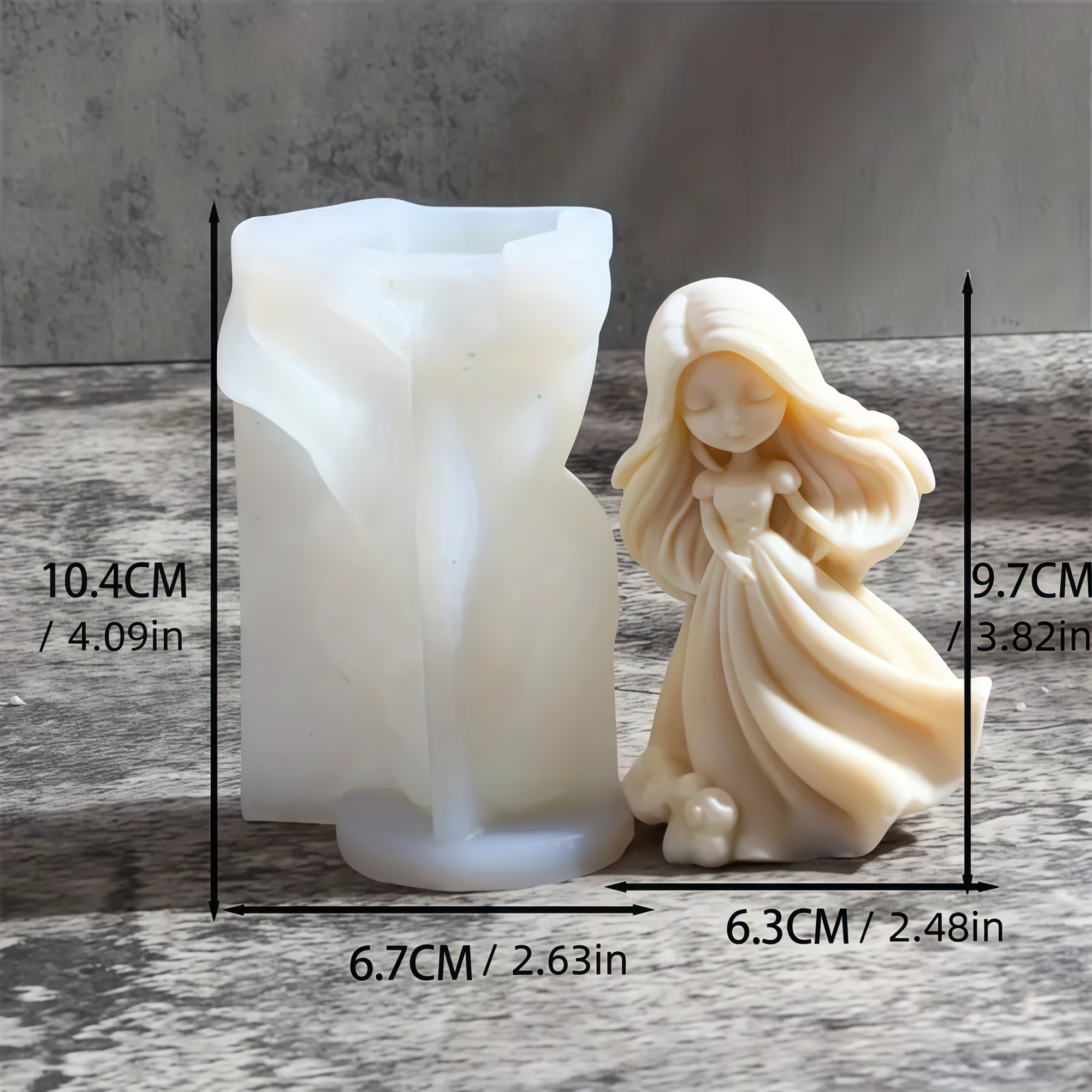 3D Sweet Princess Doll Silicon - 3D Printing Concrete review and price