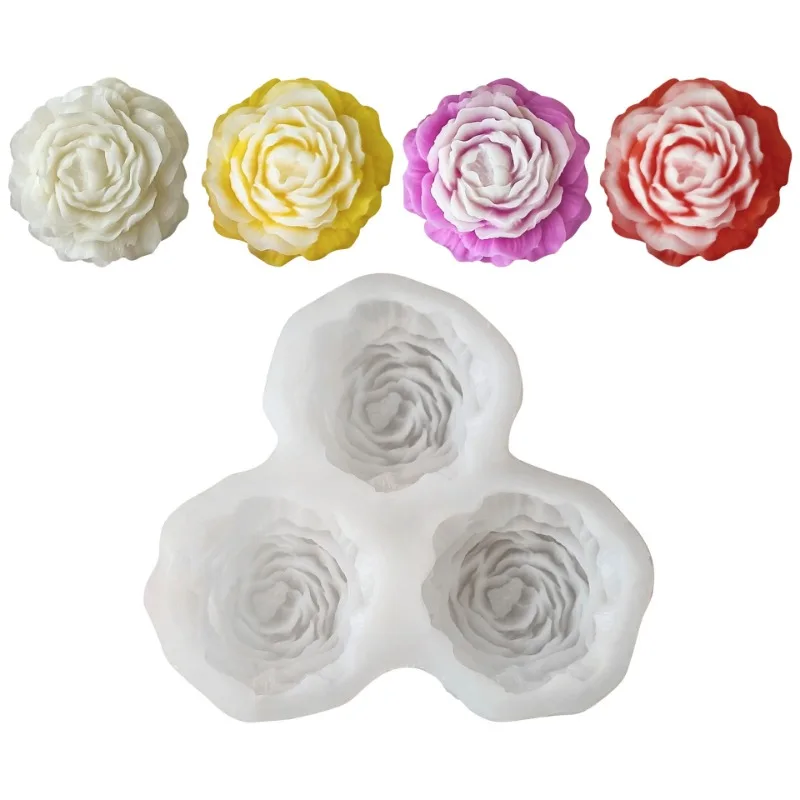 Peony Flower Candle Silicone M - 3D Printing Concrete review and price