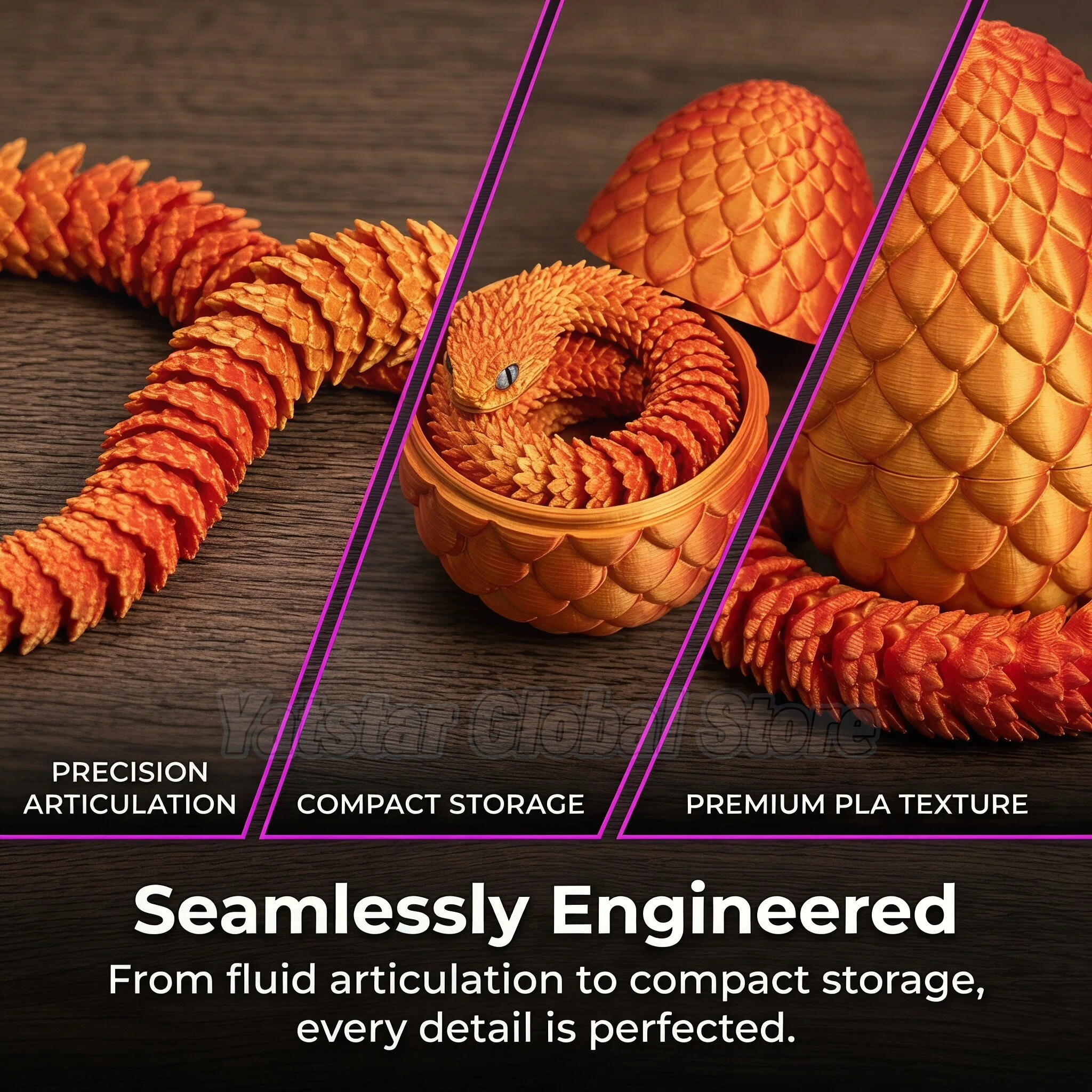 3D Printed Snake Egg Toy Creat - 3D Printing Egg review and price