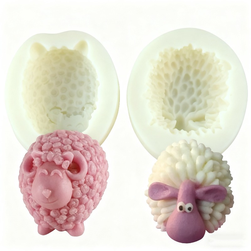 3D Sheep Candle Silicone Mold  - 3D Printing Concrete review and price